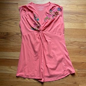 Pretty Cotton Embroidered Tunic